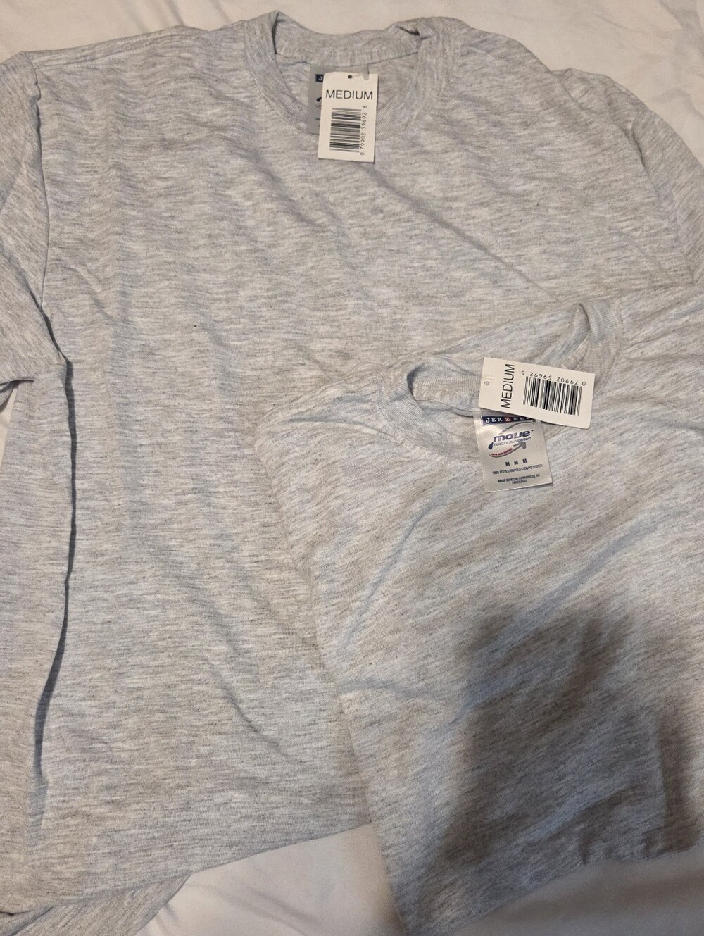 JERZEES Move Moisture Management Men's Tshirts Bundle, Size M